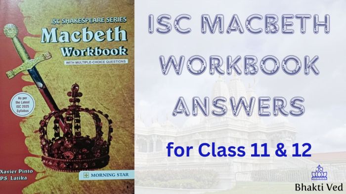 Macbeth - student workbook answers