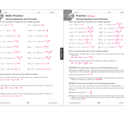 Glencoe algebra 2 chapter 6 answer key pdf