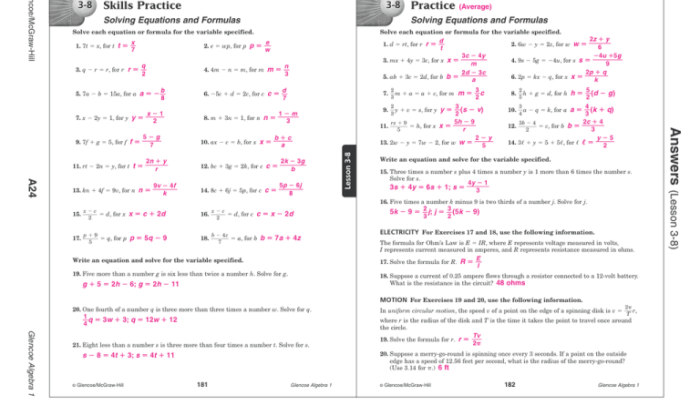 Glencoe algebra 2 chapter 6 answer key pdf