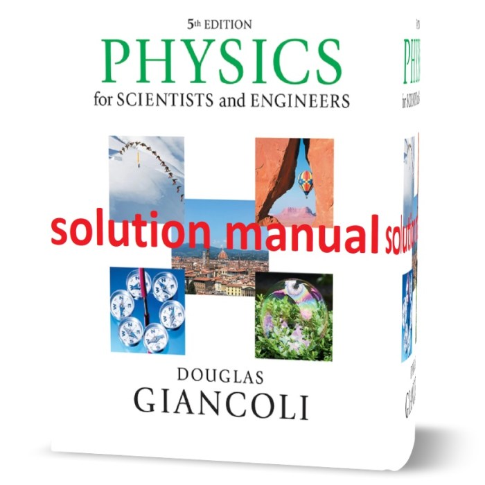 Physics for scientists and engineers giancoli fourth edition